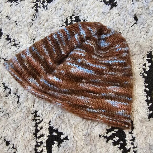 Baby Boy/Toddler Handmase Knit Hat and Mitten Set - Picture 3 of 5